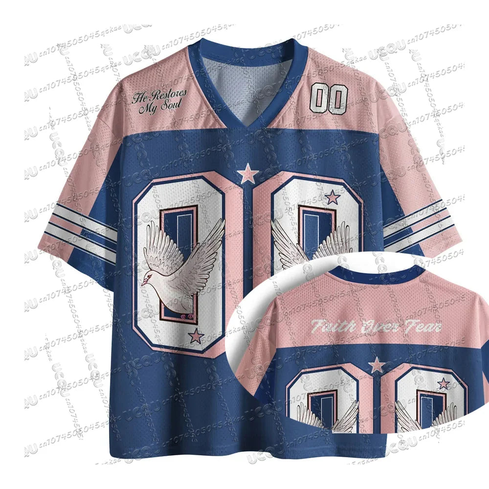 Child of God Retro Streetwear Jersey Tee